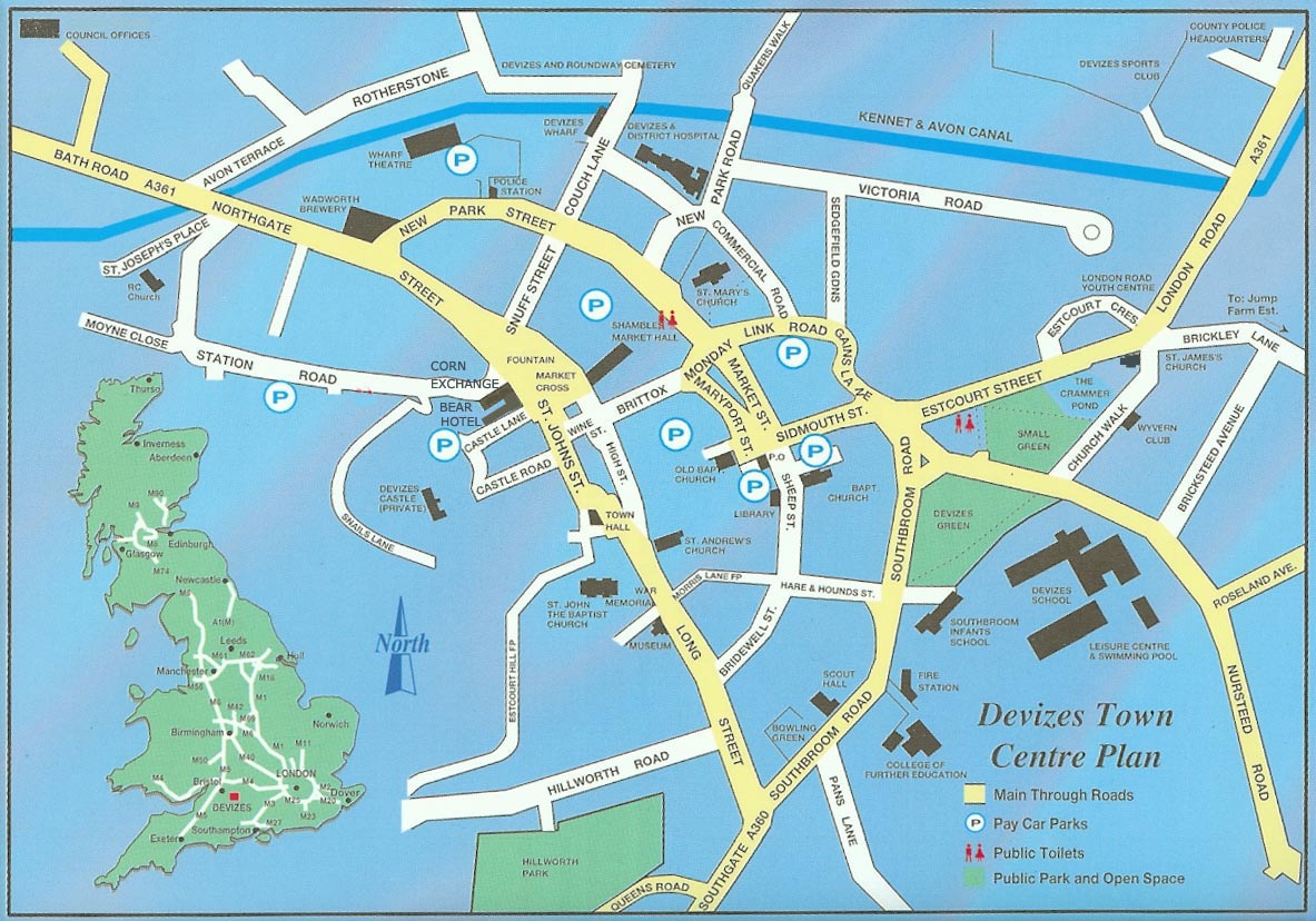 Devizes map